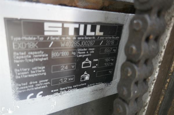 Grote foto vs 21326 elektrische duo stapelaar 2024mm initiele lift bj20118 doe het zelf en verbouw hefwerktuigen