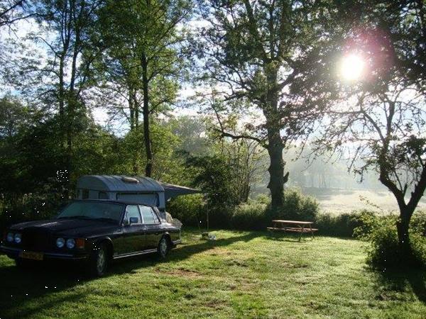 Grote foto sfeervol kamperen met veel genieten caravans en kamperen campings