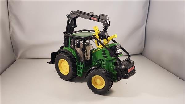 Grote foto john deere 7530 bosbouw tractor met lier siku hobby en vrije tijd 1 32