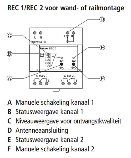 Grote foto nw theben rf klokthermostaat met rf ontvanger doe het zelf en verbouw verwarming radiatoren