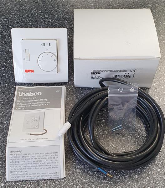 Grote foto nw thermostaat t.b.v. electr. vloerverwarming doe het zelf en verbouw verwarming radiatoren