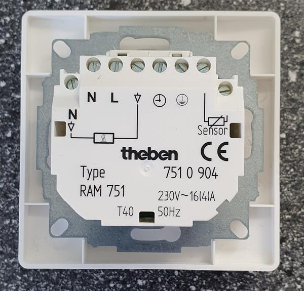 Grote foto nw thermostaat t.b.v. electr. vloerverwarming doe het zelf en verbouw verwarming radiatoren