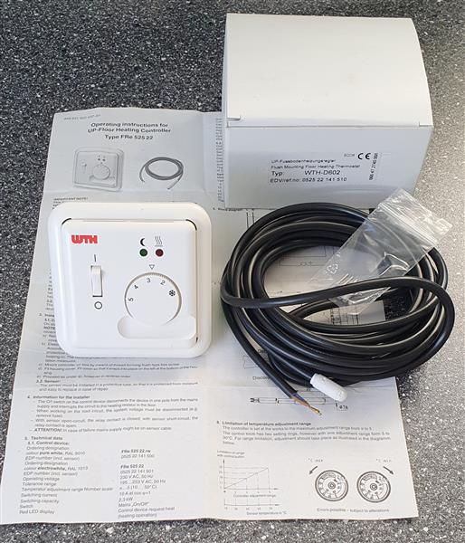 Grote foto nw thermostaat t.b.v. electr. vloerverwarming doe het zelf en verbouw verwarming radiatoren