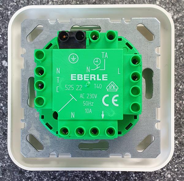 Grote foto nw thermostaat t.b.v. electr. vloerverwarming doe het zelf en verbouw verwarming radiatoren