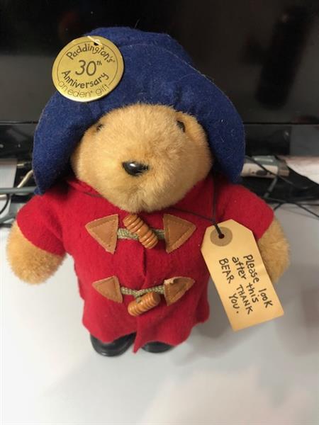 Grote foto paddington 30th anniversary bear beer knuffel verzamelen beren