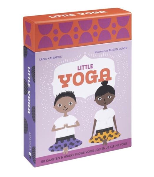 Grote foto little yoga kaartenset kinderen en baby overige