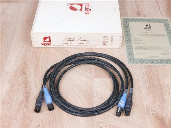 Grote foto signal projects alpha audio interconnects xlr 2 0 metre new audio tv en foto onderdelen en accessoires