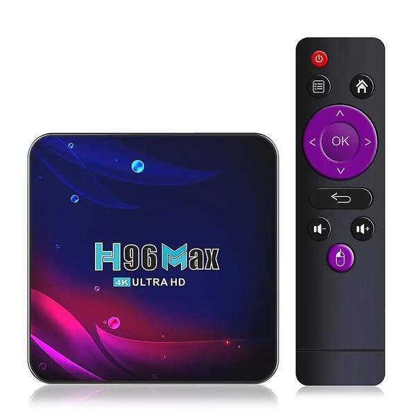 Grote foto h96 max tv box 4 32gb android 11 audio tv en foto algemeen