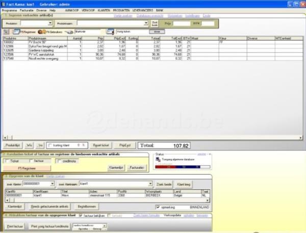 Grote foto facturatiesoftware genius pakket uitgebreid computers en software overige