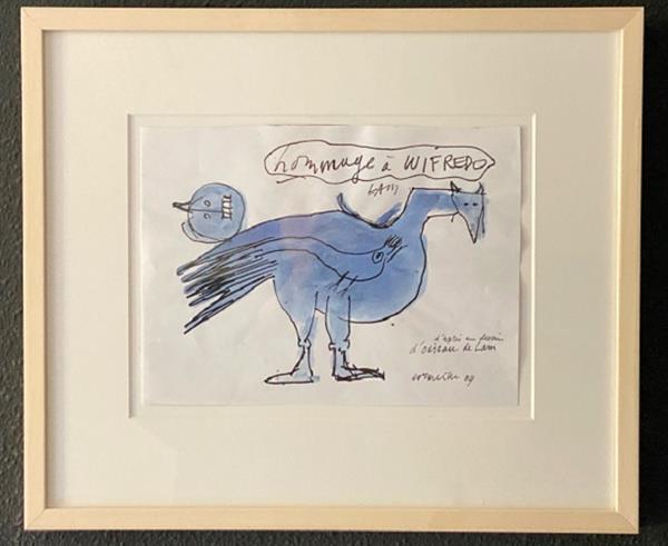 Grote foto corneille hommage a wifredo lam antiek en kunst modern