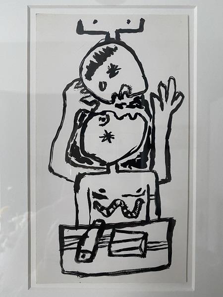 Grote foto corneille les amoureux antiek en kunst tekeningen en foto