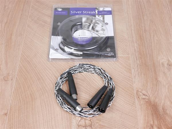 Grote foto kimber kable silver streak audio interconnects xlr 2 0 metre new audio tv en foto onderdelen en accessoires