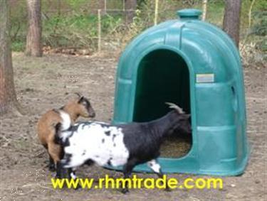 Grote foto kalverhut kalveriglo groen of wit voor 2 dieren dieren en toebehoren veeverblijven