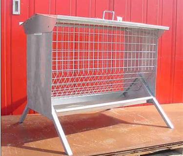 Grote foto staande hooiruif voor schapen en geiten dieren en toebehoren vee en pluimvee accessoires