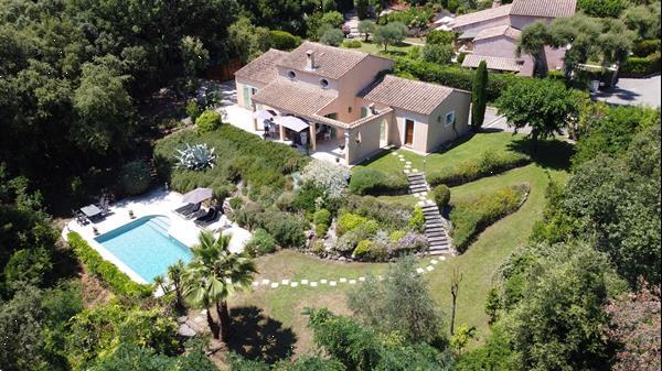 Grote foto villa valbonne 12 km cannes 6 pers prive zwembad vakantie frankrijk