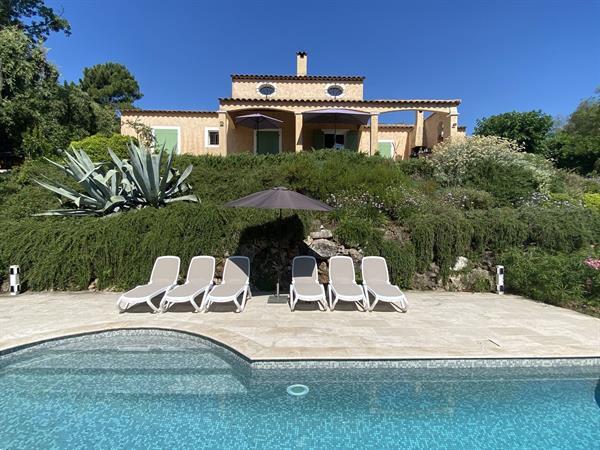 Grote foto villa valbonne 12 km cannes 6 pers prive zwembad vakantie frankrijk