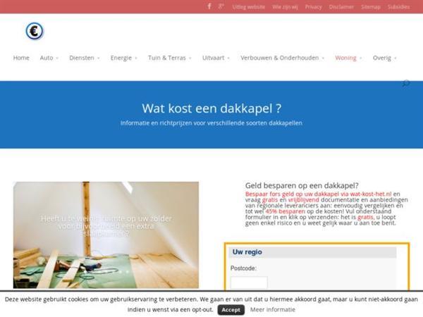 Grote foto dakkapel prijzen doe het zelf en verbouw overige doe het zelf en verbouw