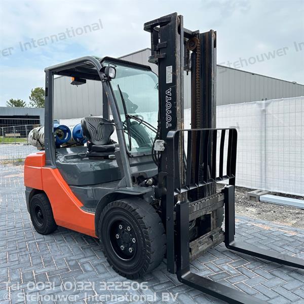 Grote foto toyota 02 8fgjf35 lpg heftruck 3.5 ton gas vorkheftruck agrarisch heftrucks