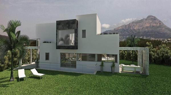 Grote foto pinoso moderne vrijstaande villa met zwembad. vakantie spanje