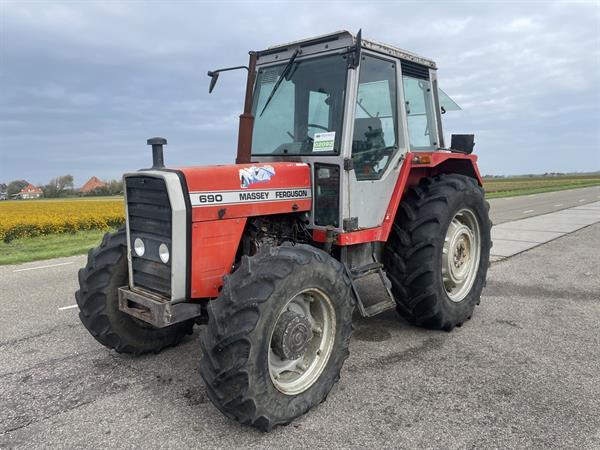 Grote foto massey ferguson 690 agrarisch tractoren