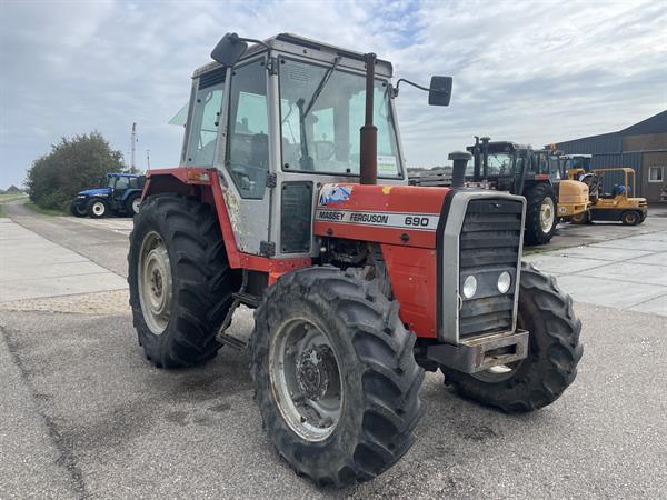 Grote foto massey ferguson 690 agrarisch tractoren