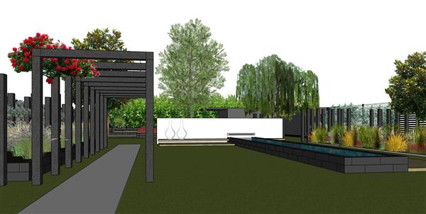 Grote foto tuinontwerp tuin en terras overige tuin en terras