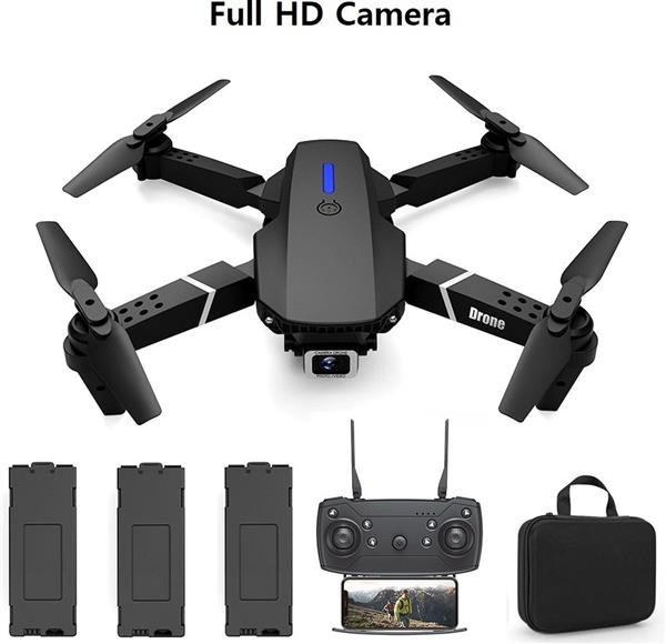 Grote foto quad drone met camera en opbergtas full hd met 3 accu verzamelen overige verzamelingen