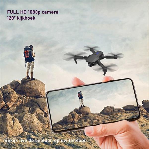 Grote foto quad drone met camera en opbergtas full hd met 3 accu verzamelen overige verzamelingen