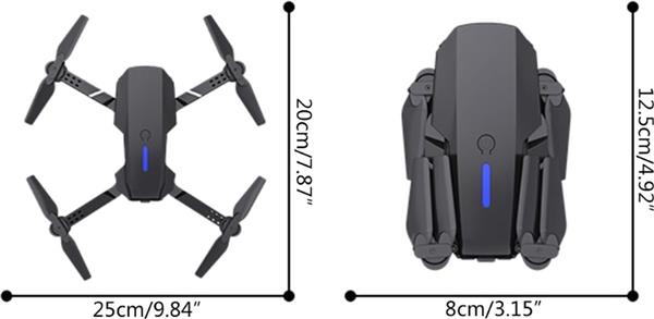 Grote foto quad drone met camera en opbergtas full hd met 3 accu verzamelen overige verzamelingen