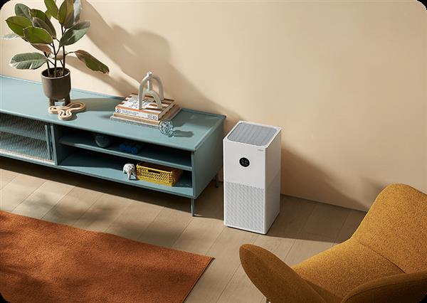 Grote foto xiaomi smart air purifier 4 lite luchtreiniger wit huis en inrichting overige huis en inrichting