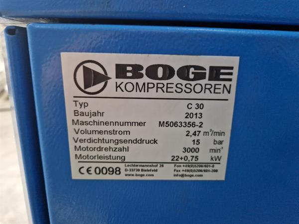 Grote foto compressor schroefcompressor boge c 30 doe het zelf en verbouw compressors
