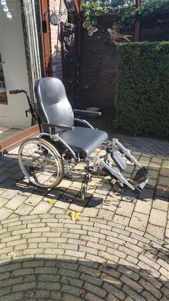 Grote foto rolstoel excel g5 modular gasgeveerde beensteunen diversen rolstoelen