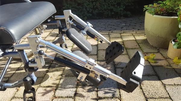 Grote foto rolstoel excel g5 modular gasgeveerde beensteunen diversen rolstoelen