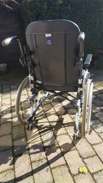 Grote foto rolstoel excel g5 modular gasgeveerde beensteunen diversen rolstoelen