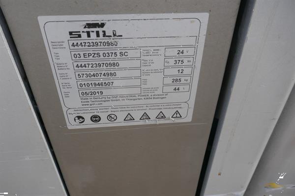 Grote foto vs 21349 elektrische triplex stapelaar still 5016mm freelift doe het zelf en verbouw hefwerktuigen