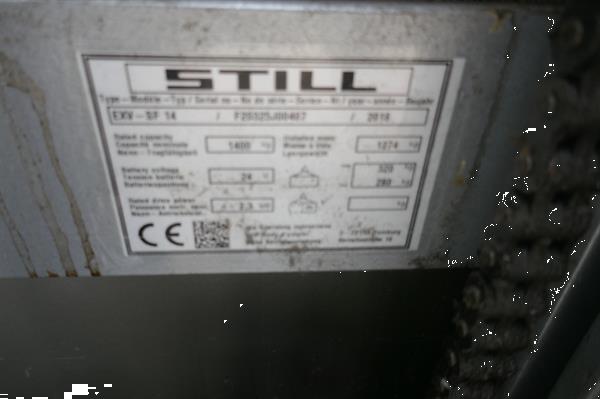 Grote foto vs 21349 elektrische triplex stapelaar still 5016mm freelift doe het zelf en verbouw hefwerktuigen