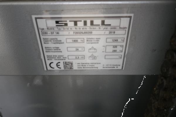 Grote foto vs 21358 elektrische triplex stapelaar still initiele lift bj2018 doe het zelf en verbouw hefwerktuigen