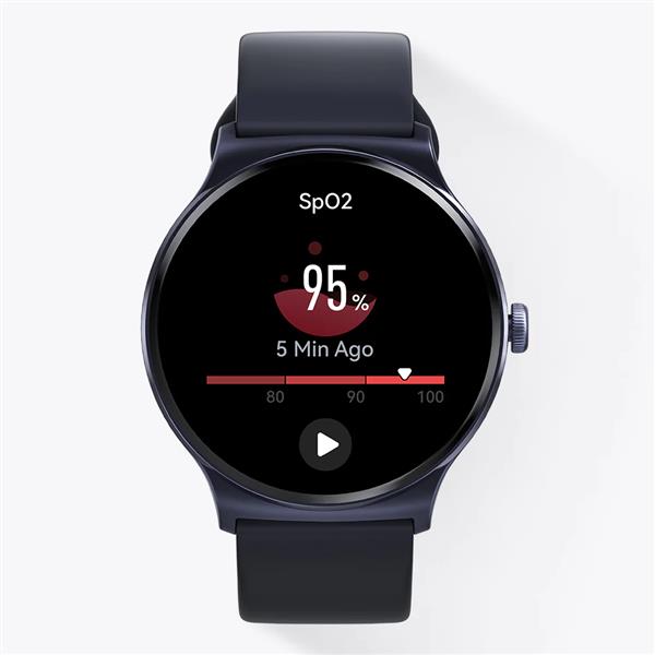 Grote foto haylou solar lite smartwatch blauw huis en inrichting overige huis en inrichting