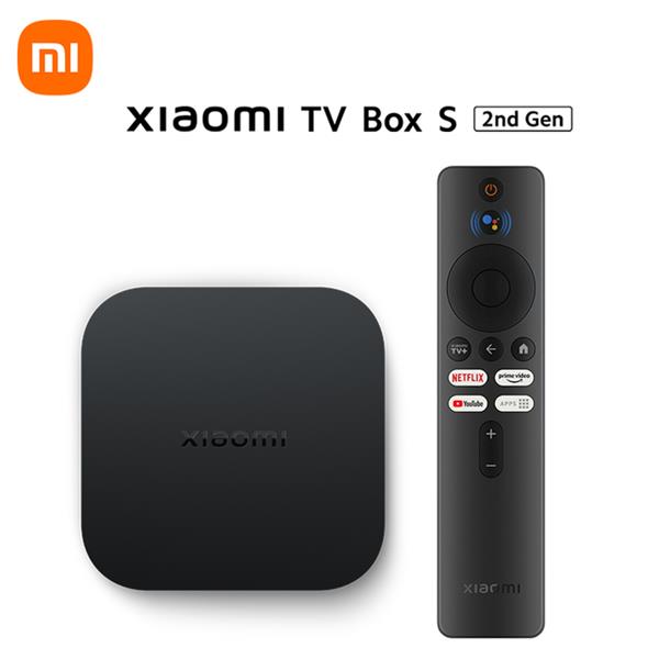 Grote foto xiaomi mi box s 2nd gen google tv tv box 2 8gb audio tv en foto algemeen