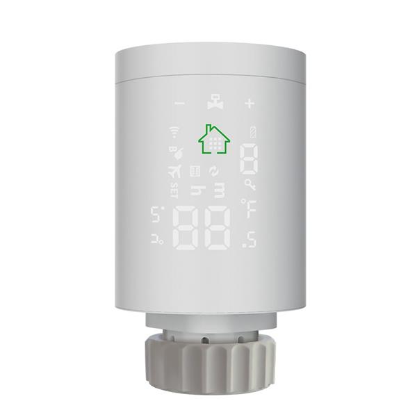 Grote foto afintek smart radiatorknop knop voor verwarming automatische radiator bediening met app ener huis en inrichting overige huis en inrichting