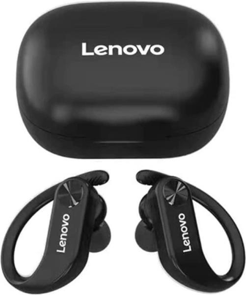 Grote foto lenovo livepods lp7 wireless earphones met oorhaak zwart audio tv en foto koptelefoons