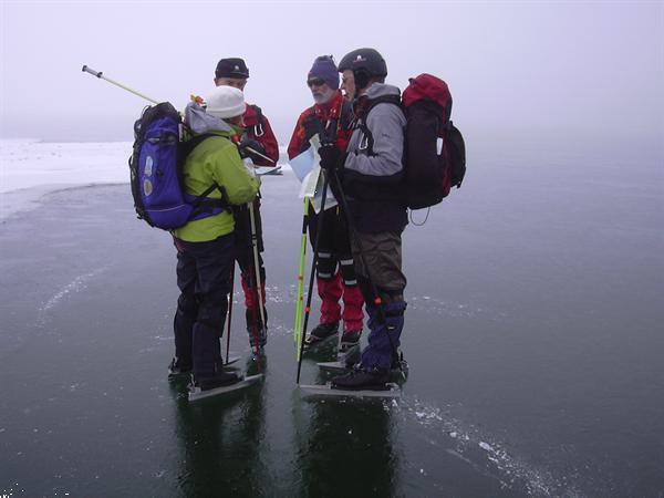 Grote foto schaatsen wintervakantie in zweden vakantie europa noord