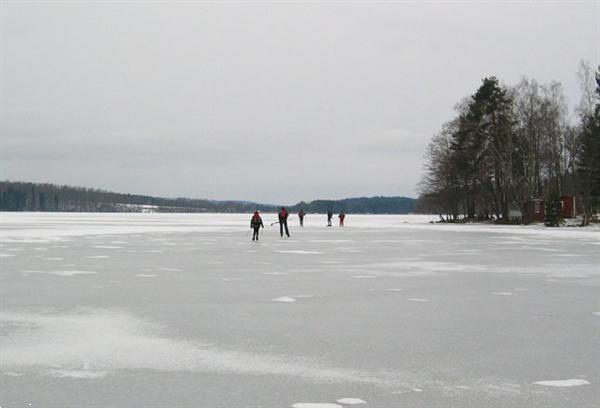 Grote foto schaatsen wintervakantie in zweden vakantie europa noord