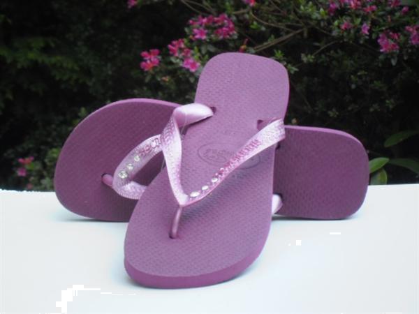 Grote foto nieuw havaianas slippers top crystal mt 37 38 kleding dames schoenen