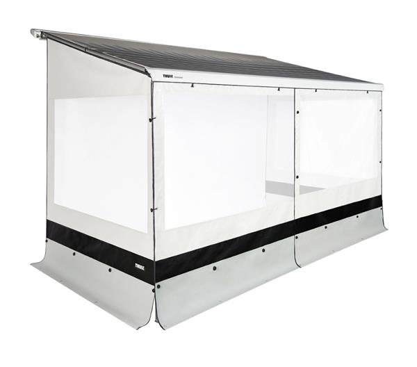 Grote foto thule rainblockers voor zij en voorkant caravans en kamperen caravan accessoires