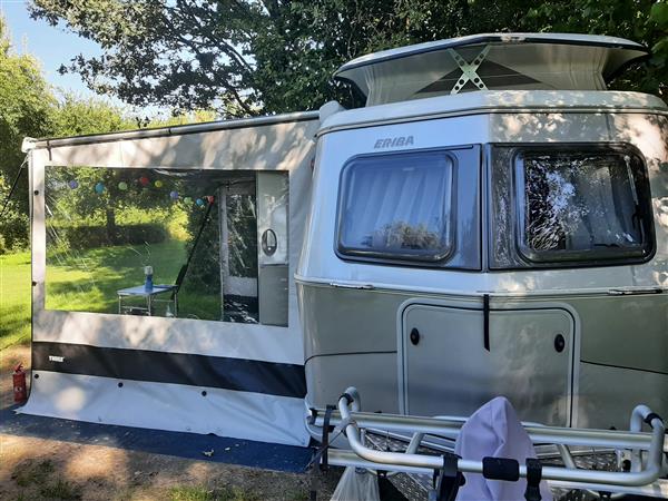 Grote foto thule rainblockers voor zij en voorkant caravans en kamperen caravan accessoires