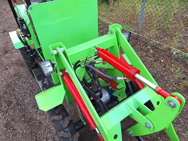 Grote foto minishovel elektrisch 2023 demo agrarisch shovels