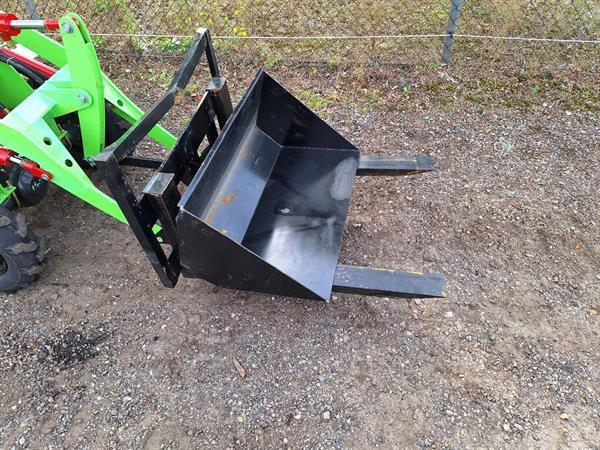 Grote foto minishovel elektrisch 2023 demo agrarisch shovels