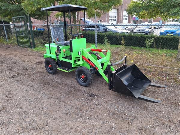 Grote foto minishovel elektrisch 2023 demo agrarisch shovels