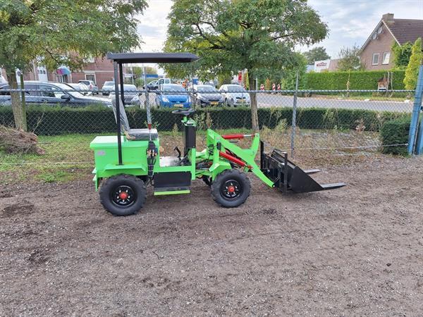 Grote foto minishovel elektrisch 2023 demo agrarisch shovels